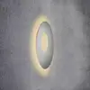 Image de Escale Blade Open applique LED, argentée, Ø 59 cm
