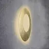 Image de Escale Blade Open applique LED feuille d'or Ø 79cm