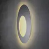 Image de Escale Blade Open applique murale LED anthracite Ø 79cm