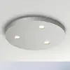 Image de Bopp Close Plafonnier LED à 3 lampes rond alu
