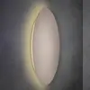 Image de Applique murale LED Escale Blade, taupe, Ø 95 cm