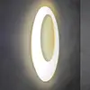 Image de Applique murale LED Escale Blade Open, blanc, Ø 95 cm