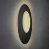 Image de Escale Blade Open applique murale LED noir Ø 79 cm