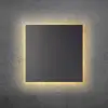 Image de Escale Applique murale LED BLADE Q, anthracite, 34 x 34 cm, métal, à intensité variable