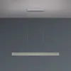 Image de Suspension LED Bopp Nano 2.0, longueur 100 cm, couleur aluminium