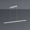 Image de Suspension LED Bopp Baseline 2.0, aluminium, longueur 119 cm