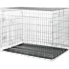 Image de Box pour chien TRIXIE Home - Taille XL : 116 x 86 x 77 cm - hébergement temporaire à la maison - 1 porte à l'avant et 1 sur le côté - pliable - bac de sol - 3926