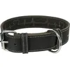 Image de Rustic Collier en Cuir ciré et Vieilli Heartbeat, L: 47 55 cm/40 mm, Noir