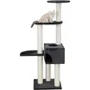 Image de TRIXIE Grand Arbre à Chat Alicante Multi-Niveaux   Anthracite   142 cm