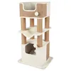 Image de TRIXIE Arbre à chat LUCANO - 110 cm - Blanc/Taupe