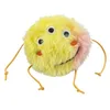 Image de Trixie Jouet pour chat en peluche avec valériane 10 cm, orange/jaune