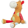 Image de TRIXIE Peluche cheval avec patchs pour chiens et chats - Peluche avec texture douillette - Compagnon silencieux pour se blottir, jouer et transporter - Animal en peluche durable - 40 cm