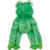 Image de TRIXIE Jouet en peluche grenouille pour chien   Tissu doux et durable avec couineur caché, jouet attrayant pour chiens, parfait pour les câlins, les jeux interactifs et la stimulation mentale, design