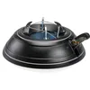 Image de Krinner 401736 Vario Classic Pied pour Sapin de Noël pour l'intérieur et l'extérieur Noir