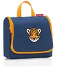 Image de Reisenthel Toiletbag Kids Trousse de Toilette imperméable Taille Unique, Tigre Navy, Taille Unique, Trousse de Toilette imperméable