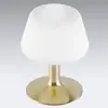 Image de Paul Neuhaus lampe à poser Till, couleur laiton, verre, intensité variable