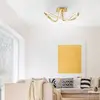 Image de Paul Neuhaus Plafonnier LED Melinda, 30 W, dimmable, doré