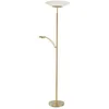 Image de Paul Neuhaus LED Stehleuchte, 32W, 3150lm, messing matt (655-60)
