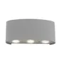 Image de Paul Neuhaus Carlo 9488-21 Applique murale LED d'extérieur et d'intérieur Argenté mat 6,5 W 510 lm IP54