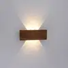 Image de Paul Neuhaus Palma applique murale LED bois 32 cm