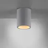 Image de Paul Neuhaus plafonnier Eton, gris, béton, Ø 11 cm, GU10
