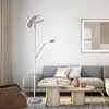 Image de PURE Mutil lampe sur pied LED, lampe de lecture LED, argenté
