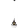 Image de Paul Neuhaus Suspension Pilua, gris fumé, verre, Ø 20 cm, E27
