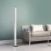 Image de Lampe sur pied LED PURE Lines, argent, télécommande, 140 cm