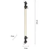 Image de Plafonnier LED PURE Lines, 120 cm, anthracite, télécommande