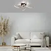 Image de Paul Neuhaus Plafonnier LED Polina, 4 lampes, doré, intensité variable