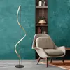 Image de Q-Smart-Home Paul Neuhaus Q-Swing lampe pied anthracite/laiton