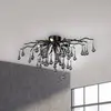 Image de Paul Neuhaus plafonnier Icicle, à 4 lampes, noir