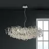 Image de Paul Neuhaus lustre Ricicle, chrome, longueur 120 cm