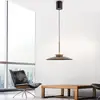 Image de Suspension LED PURE E-Moon bronze, verre ambré (foncé), Ø50cm