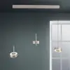 Image de Q-Smart-Home Paul Neuhaus Suspension Smart LED Q-Rotate, aluminium 3 lampes