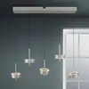 Image de Q-Smart-Home Paul Neuhaus Suspension Smart LED Q-Rotate, aluminium 5 lampes