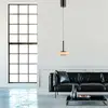 Image de PURE Suspension LED Vitrum brun/opale verre/aluminium Ø 22 cm