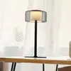 Image de Paul Neuhaus Lampe à poser LED Rika, verre, hauteur 33 cm, intensité variable