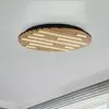 Image de Q-Smart-Home Paul Neuhaus Plafonnier LED Smart Q-Akustik, bois Ø 60 cm