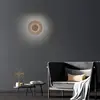 Image de Applique murale LED PURE Moon, bronze, Ø 32 cm, verre/aluminium