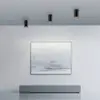 Image de Plafonnier pour salle de bain LED PURE Point, noir, Ø 6 cm, métal, IP44