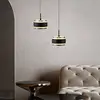 Image de Suspension LED PURE Falling Rings, noire, Ø 13 cm, CCT