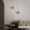 Image de Suspension LED PURE Falling Rings, bronze, Ø 13 cm, CCT
