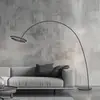 Image de Lampe sur pied LED PURE Loop-Bow, noir, portée 290 cm, CCT