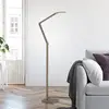 Image de Paul Neuhaus Lampe sur pied LED SAMSKY, bronze, hauteur 161 cm, variateur tactile en métal
