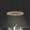 Image de Suspension LED PURE E-Loop bronze, Ø 70 cm, aluminium, CCT