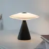 Image de Lampe à poser LED Elipsa Paul Neuhaus, blanc/noir, à intensité variable