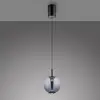 Image de Suspension LED PURE Infinity, gris/gris fumé, Ø 18 cm, CCT