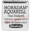 Image de Schmincke - HORADAM® AQUARELL - aquarelles pour artistes, 101 blanc opaque titane, 14 101 044, 1/2 cupule