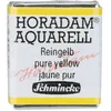 Image de Schmincke - HORADAM® AQUARELL - aquarelle d'artiste très fine, 216 jaune pur, 14 216 044, 1/2 cupule